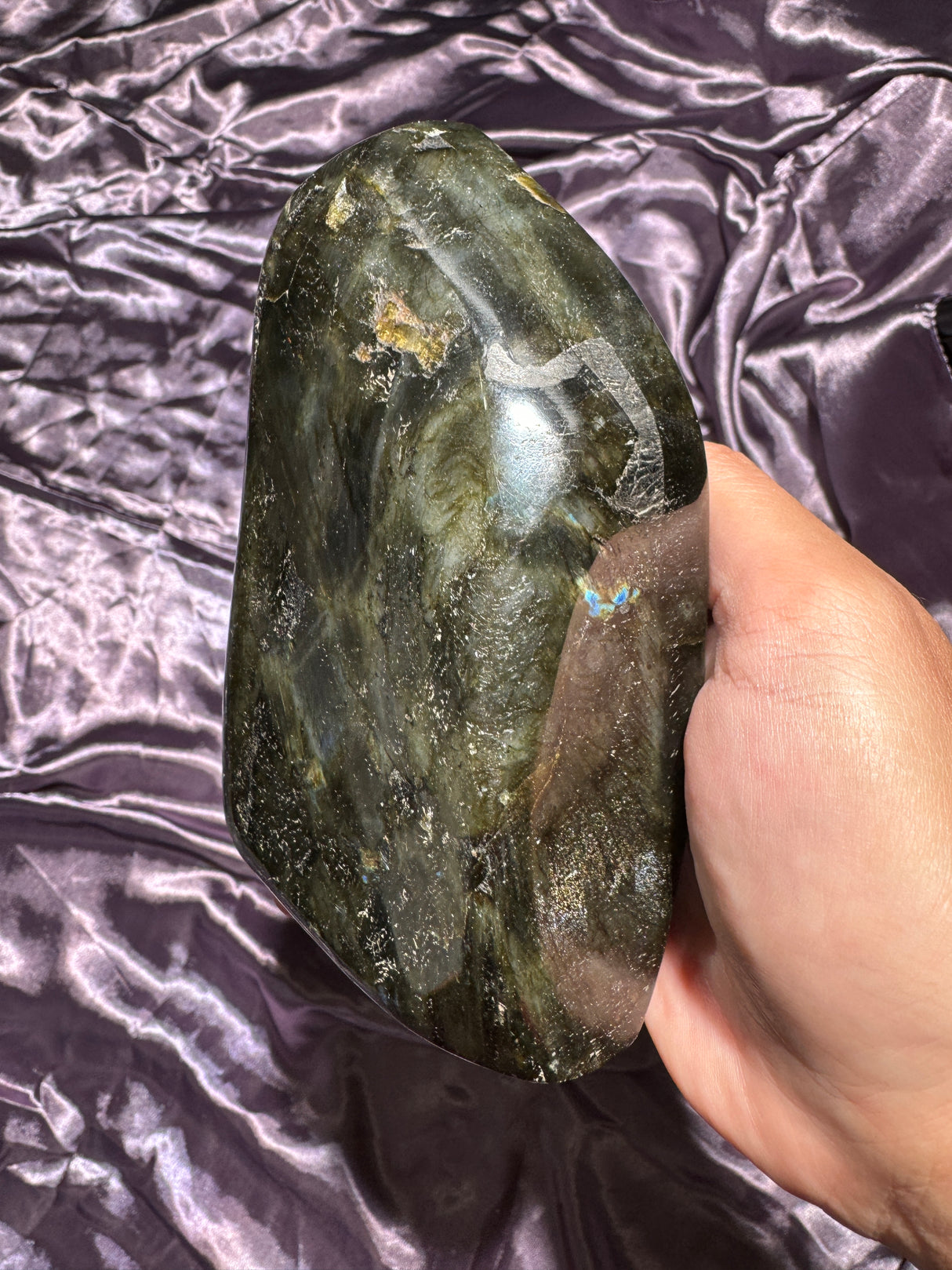 Orange Spectrolite Labradorite Free Form