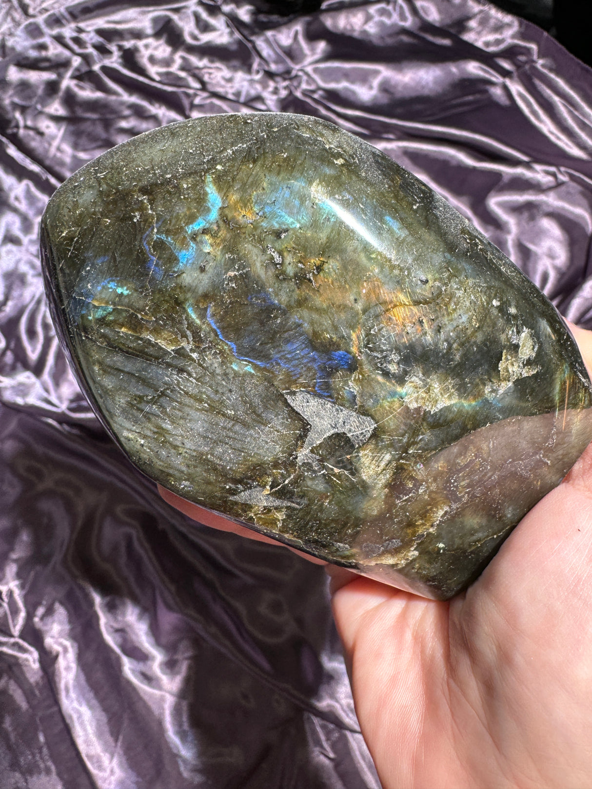 Blue Spectrolite Labradorite Free Form