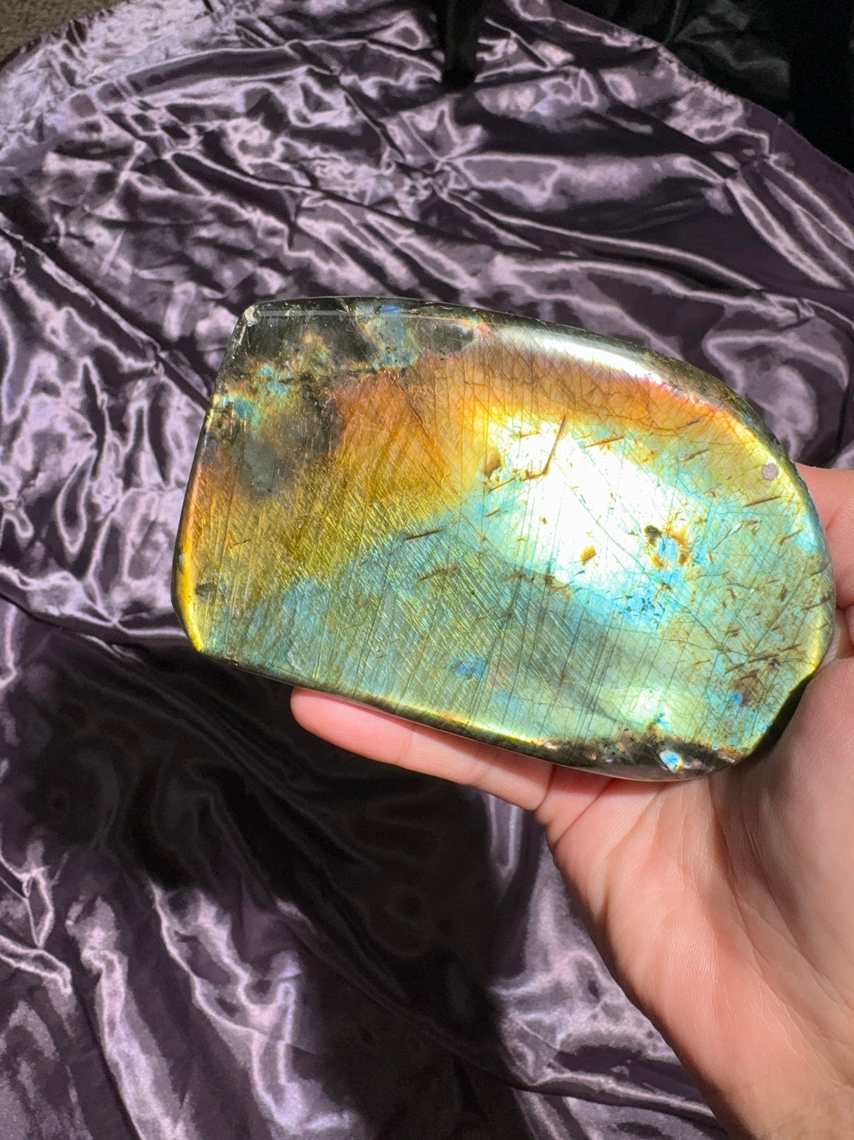 Blue Spectrolite Labradorite Free Form