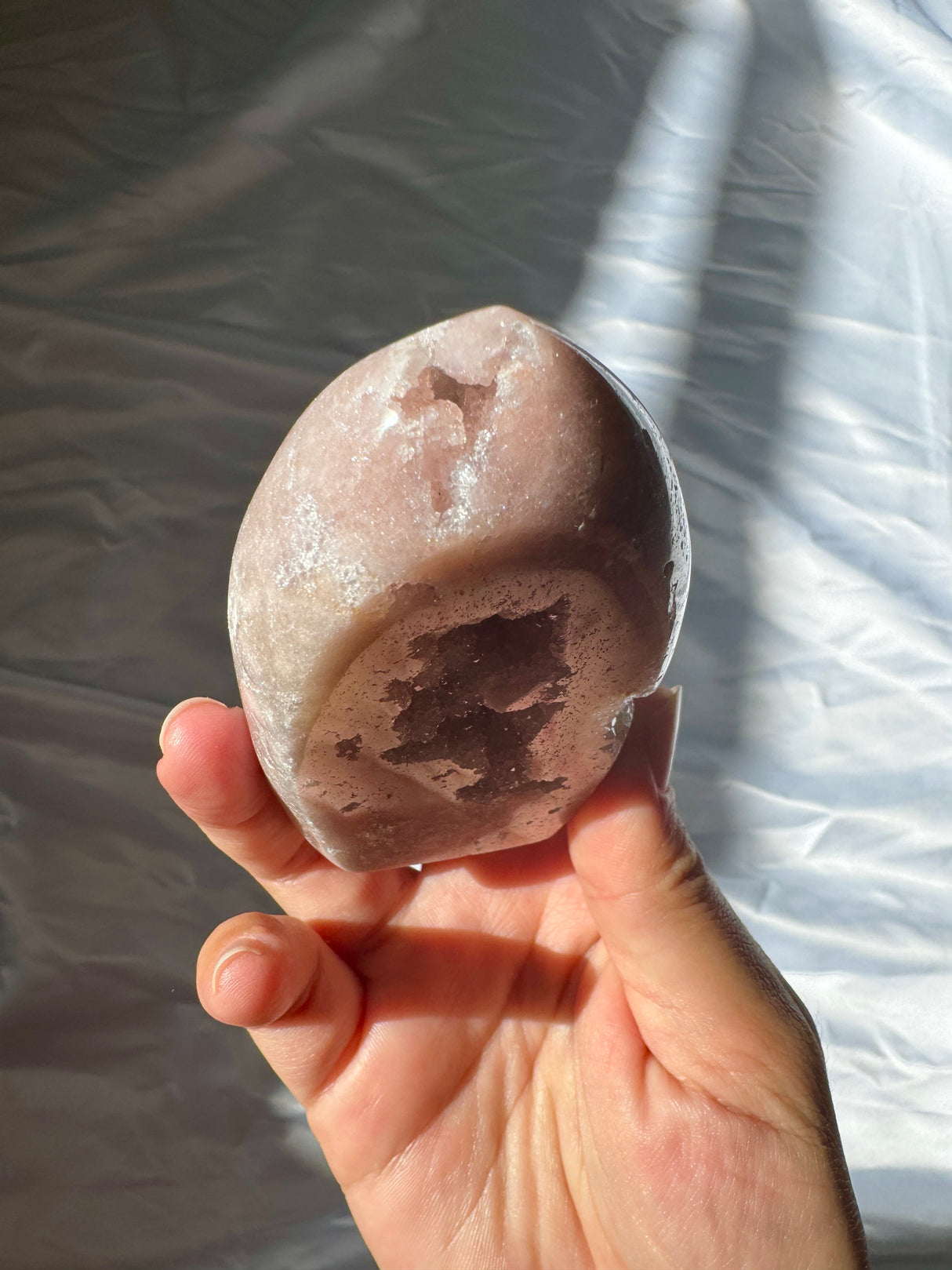 Druzy Pink Amethyst Standing Free Form