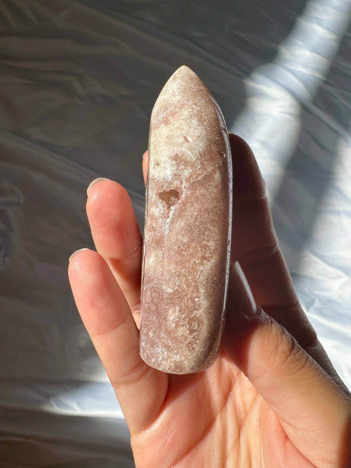 Druzy Pink Amethyst Standing Free Form