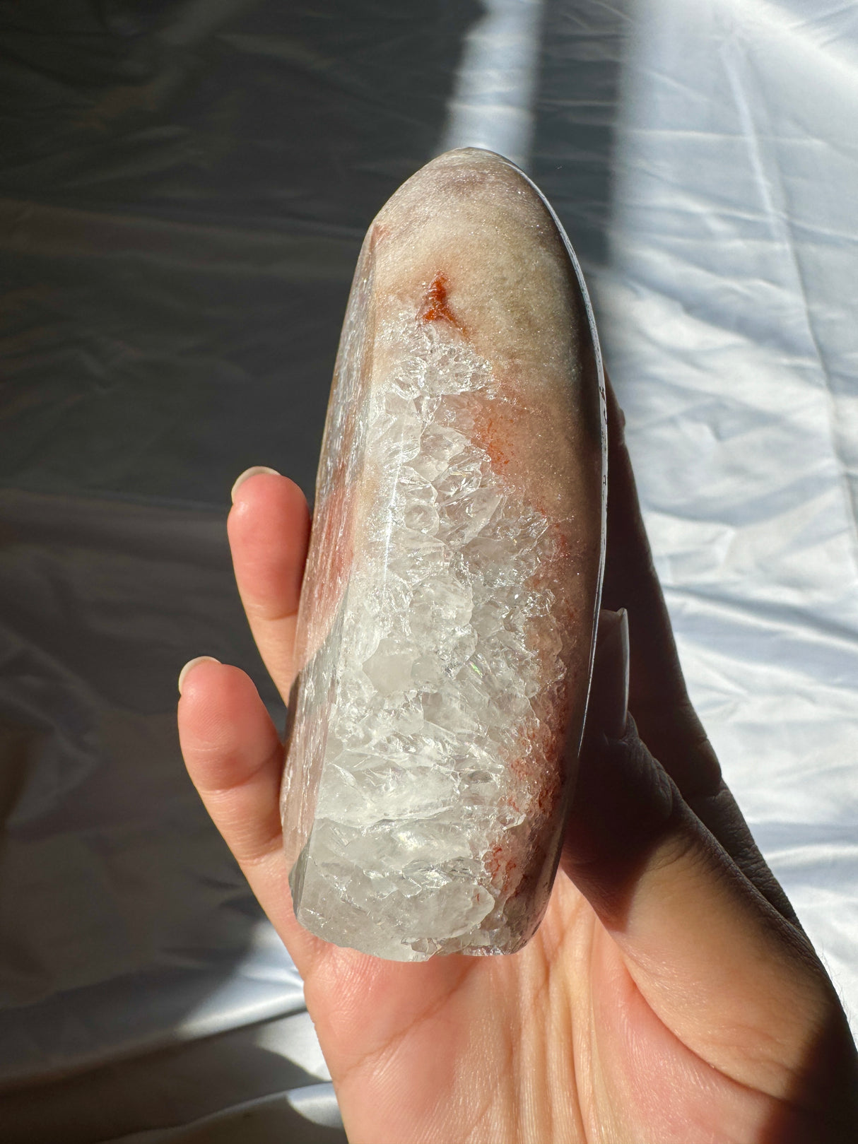 Pink Amethyst Standing Free Form