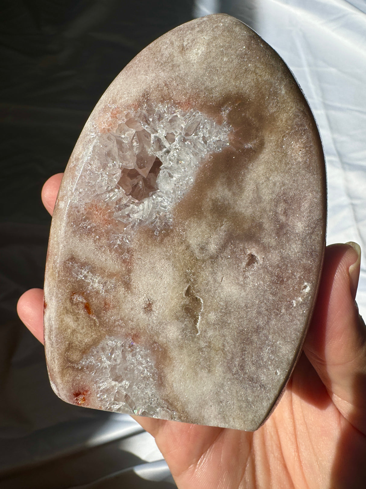 Pink Amethyst Standing Free Form