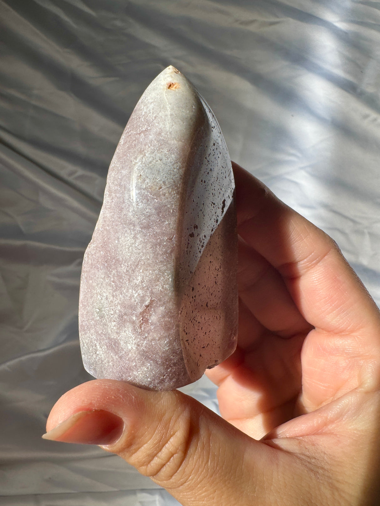 Druzy Pink Amethyst Standing Free Form