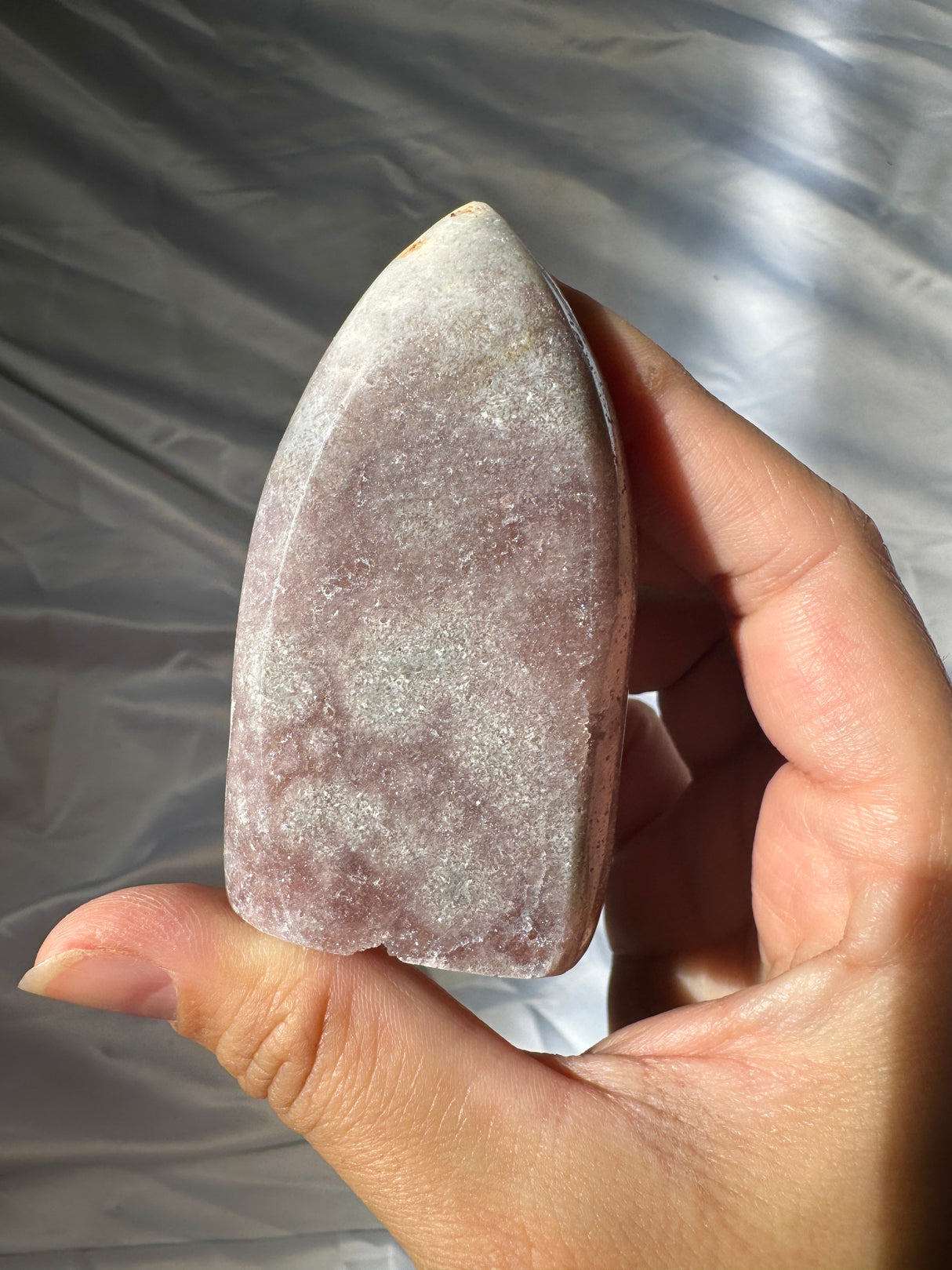 Druzy Pink Amethyst Standing Free Form