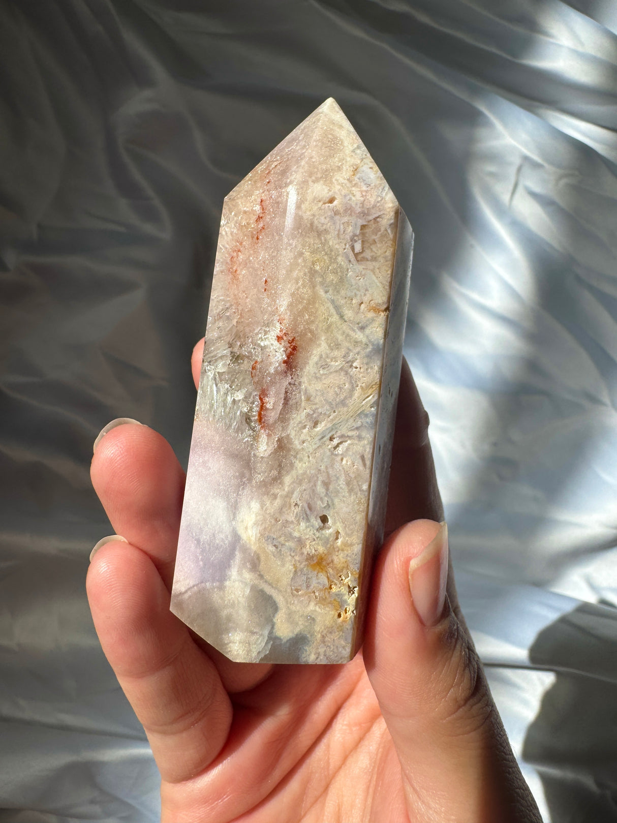 Pastel Pink Amethyst Tower