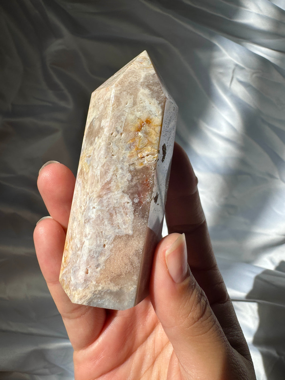 Pastel Pink Amethyst Tower