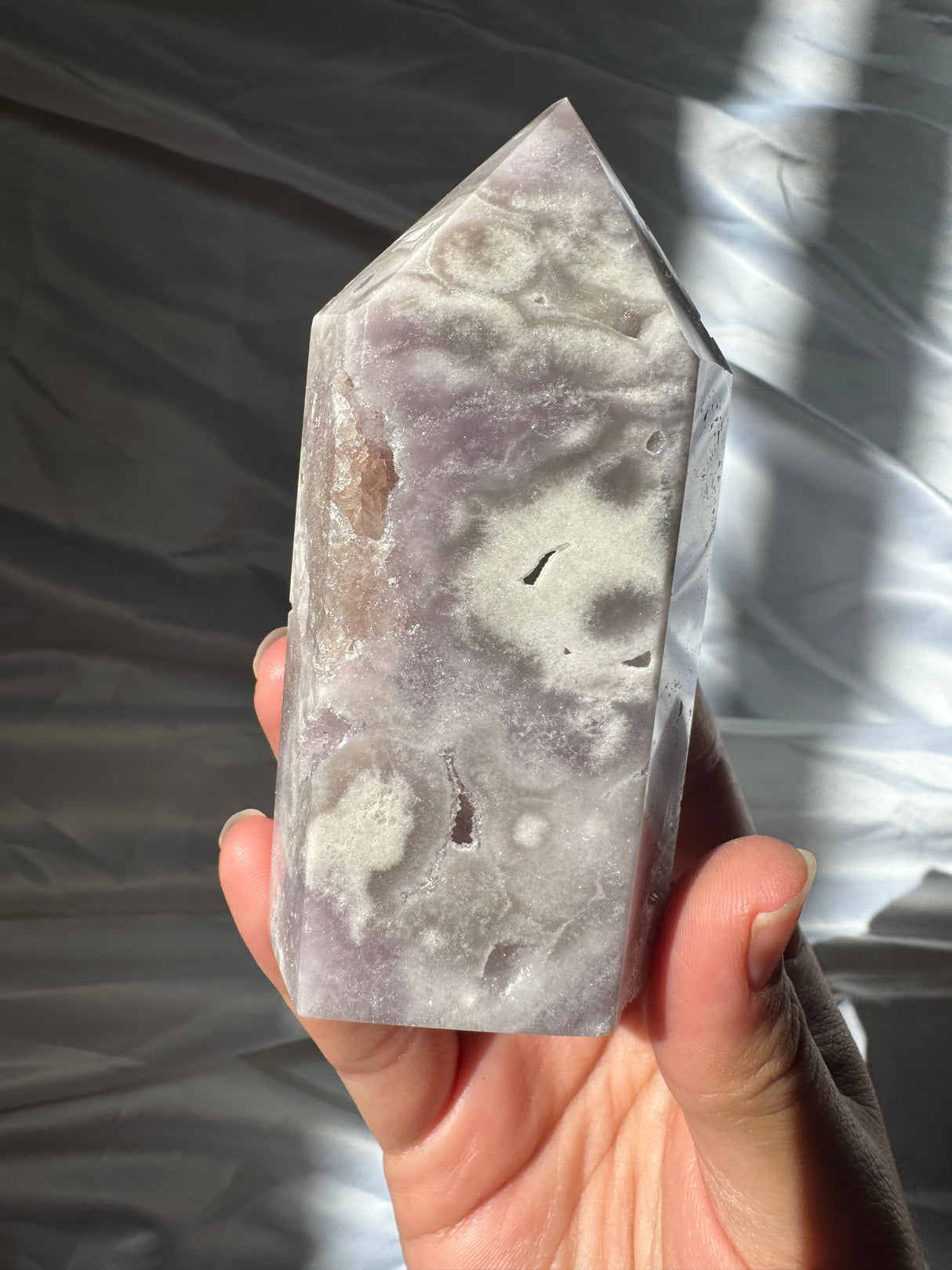 Lavender Pink Amethyst Tower