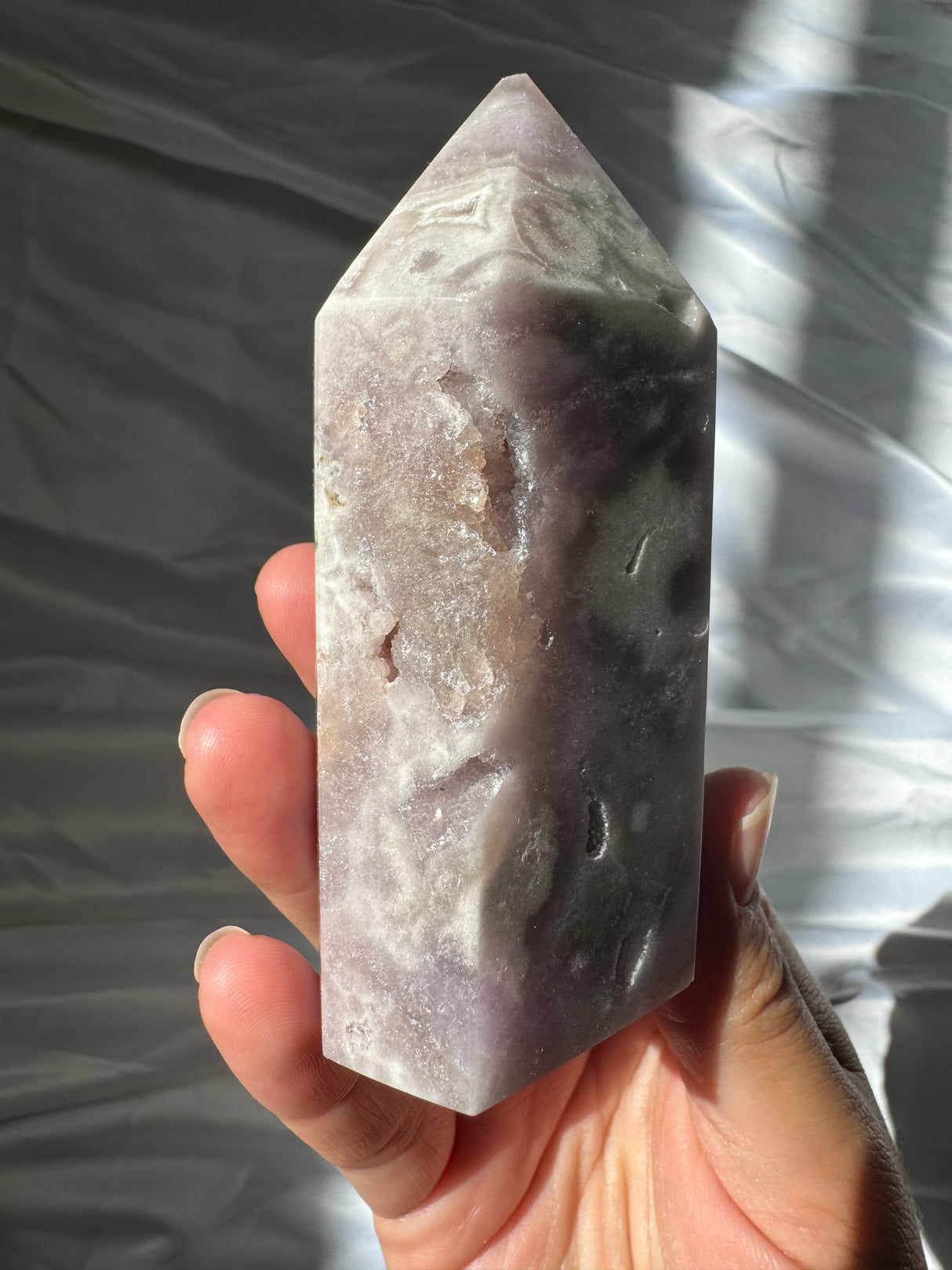 Lavender Pink Amethyst Tower