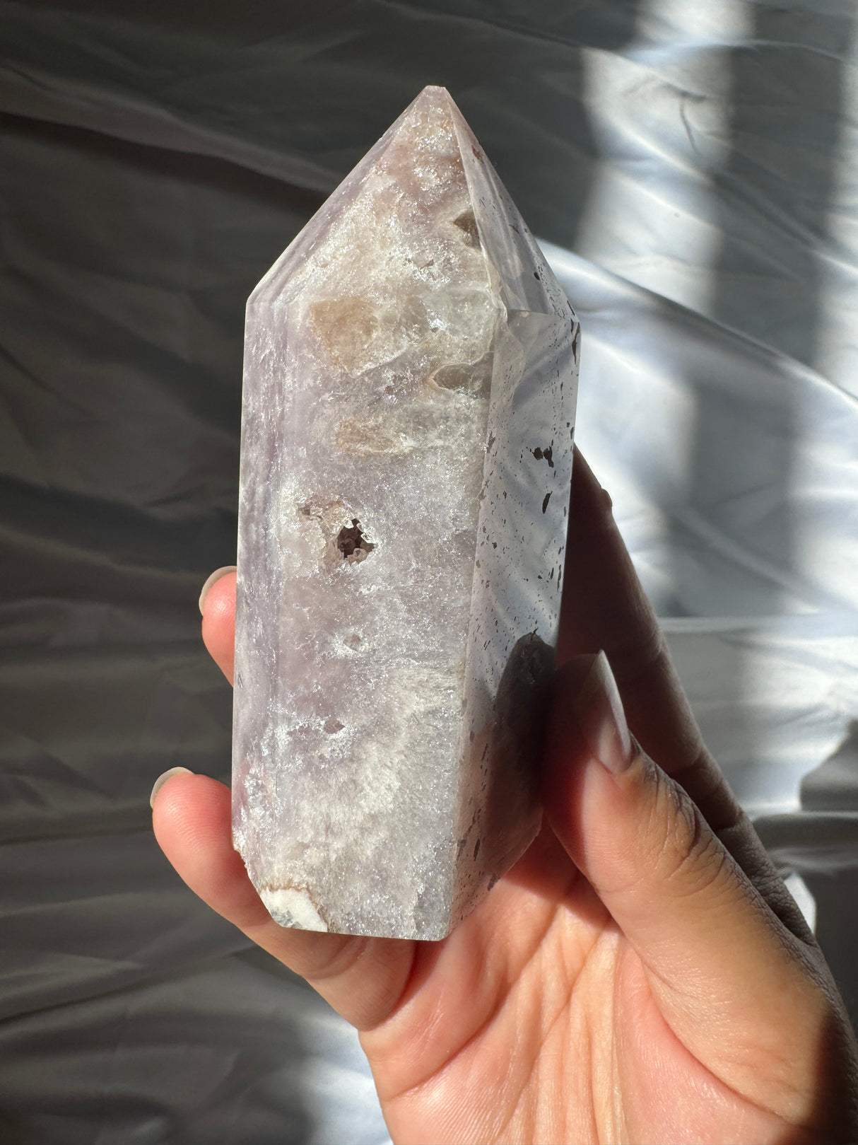 Lavender Pink Amethyst Tower