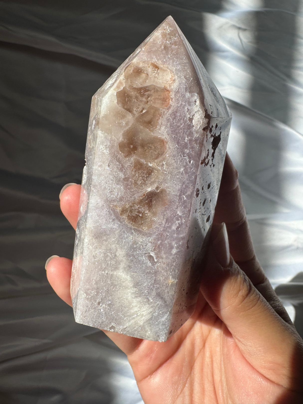 Lavender Pink Amethyst Tower