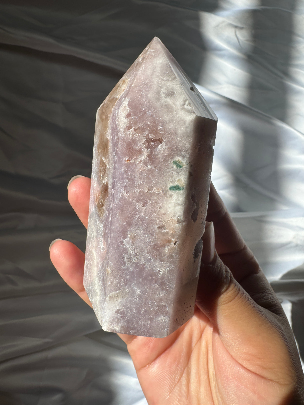 Lavender Pink Amethyst Tower