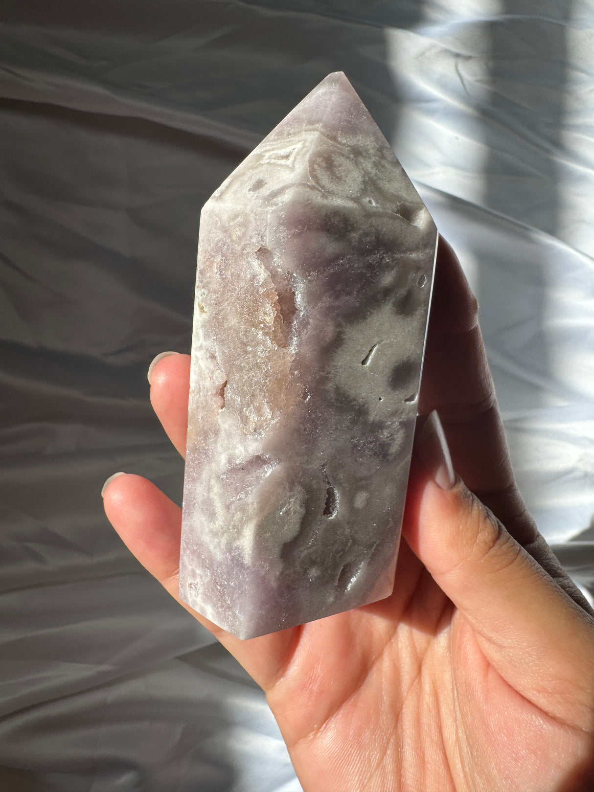 Lavender Pink Amethyst Tower