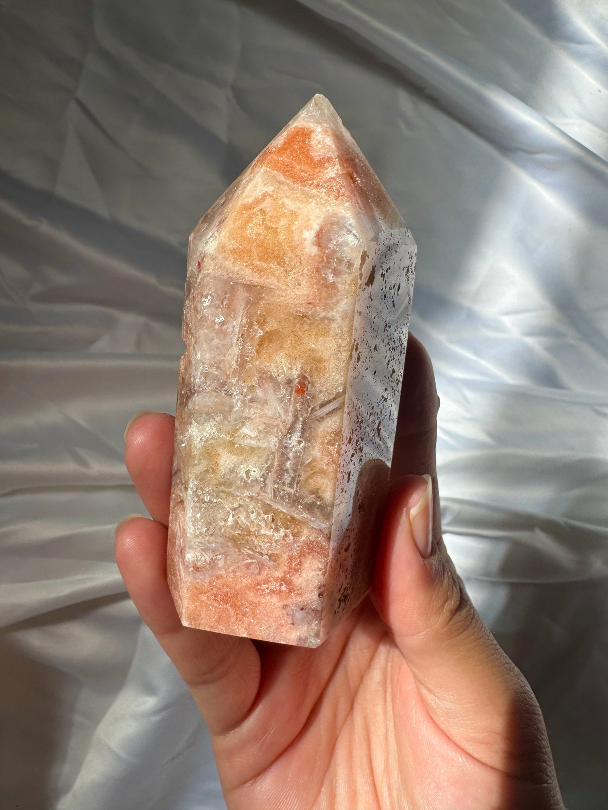 Pink Amethyst Tower (imperfect tip)