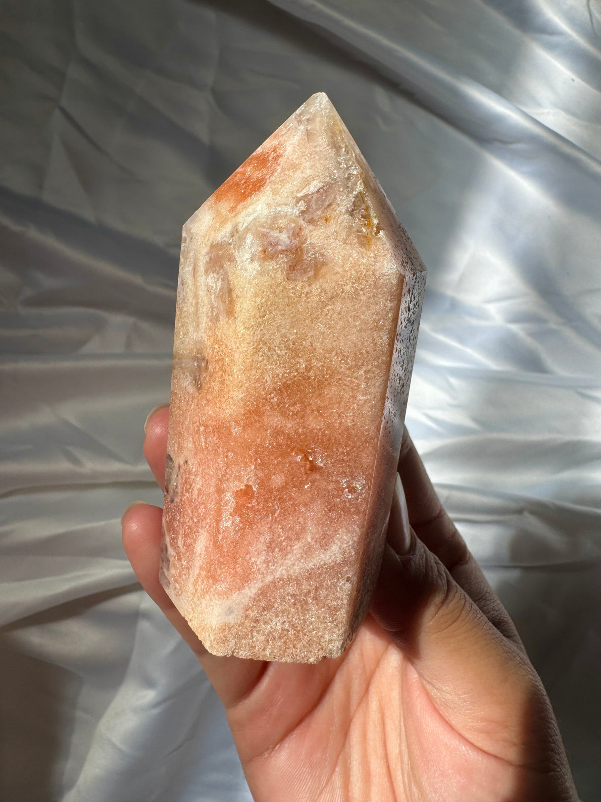 Pink Amethyst Tower (imperfect tip)