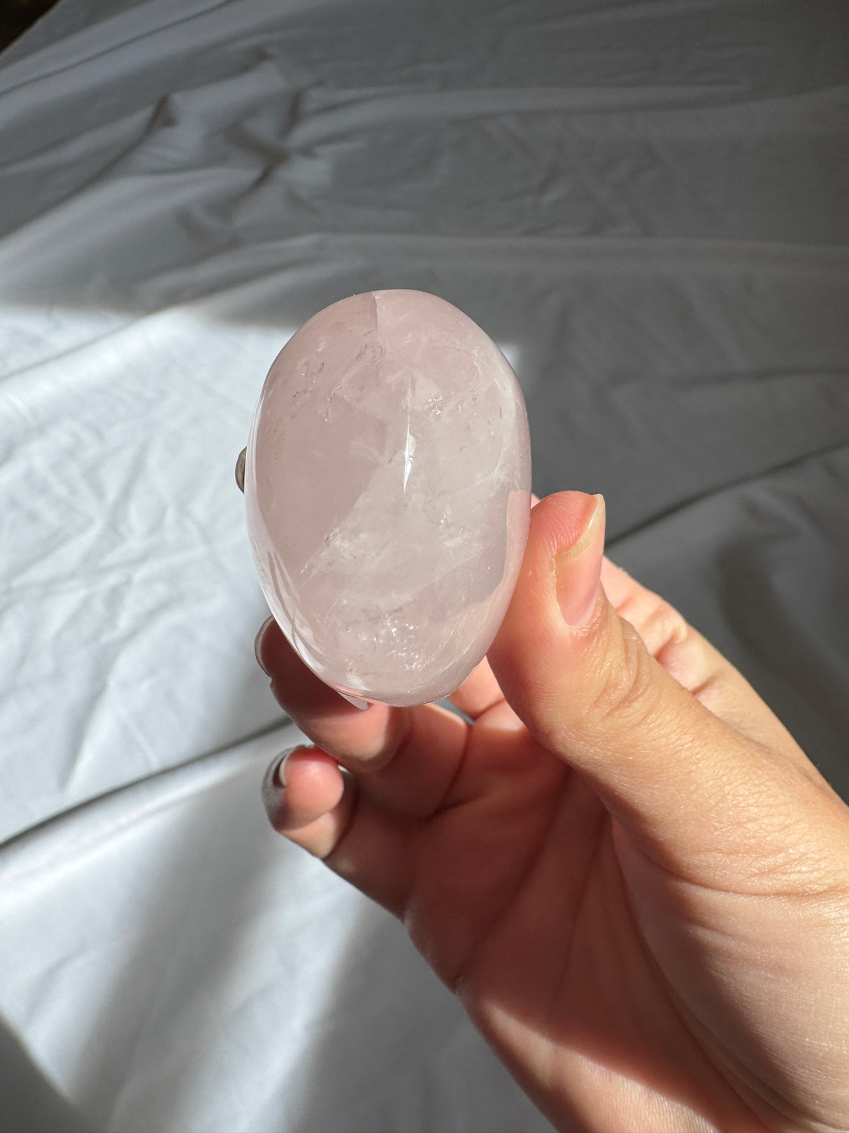Gemmy Rose Quartz Heart