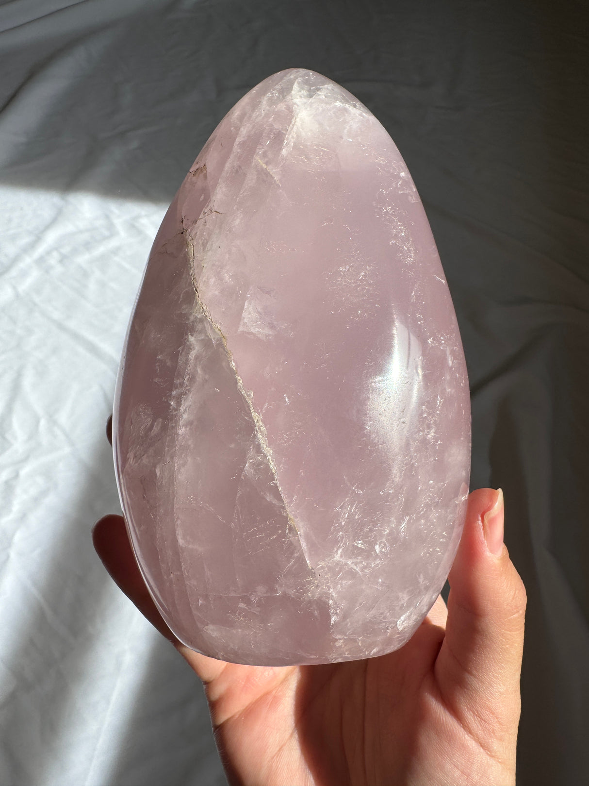 Lavender Rose Quartz Free Form