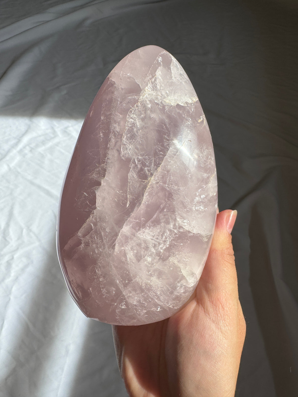 Lavender Rose Quartz Free Form