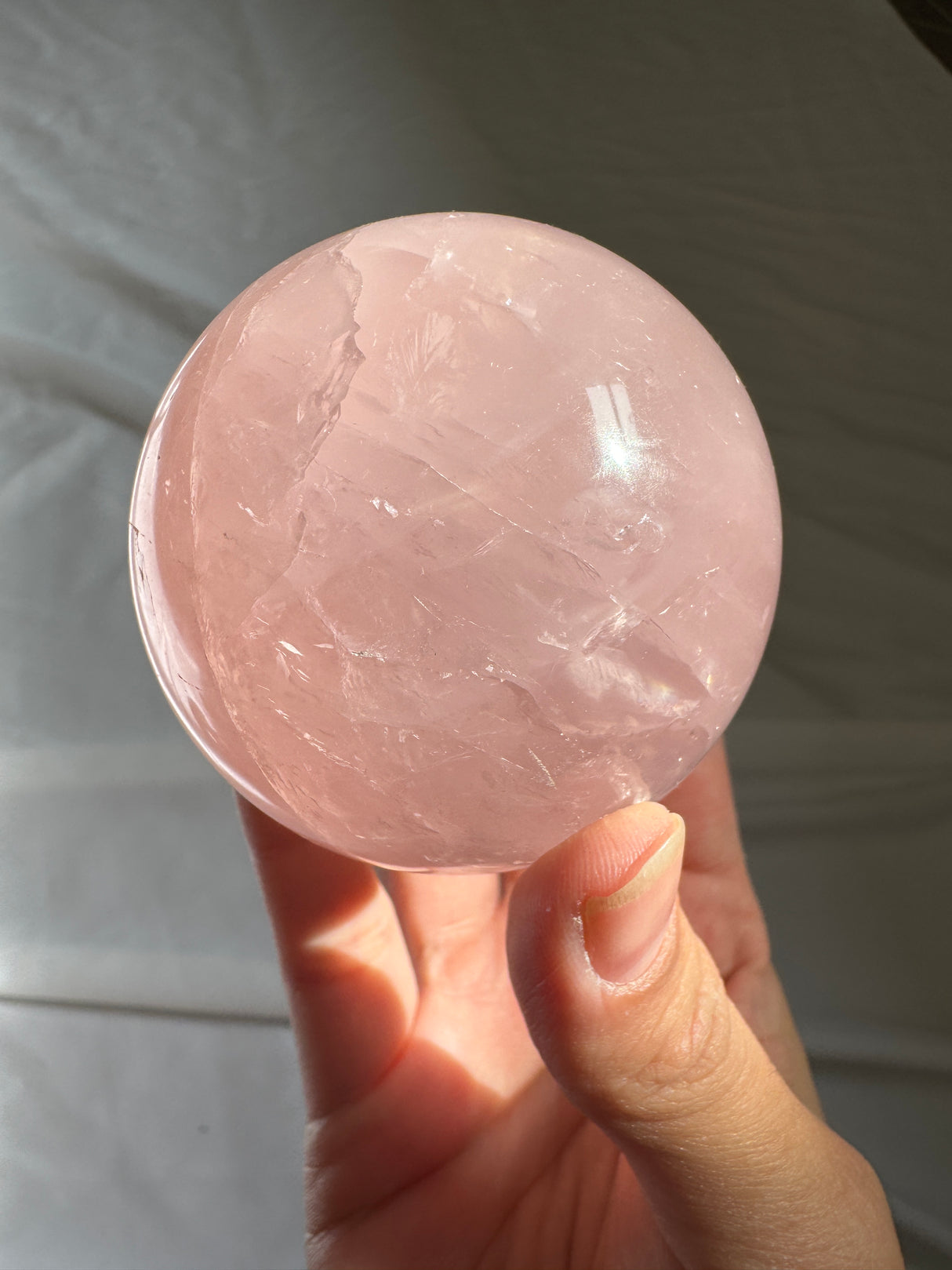 Rose Quartz Sphere