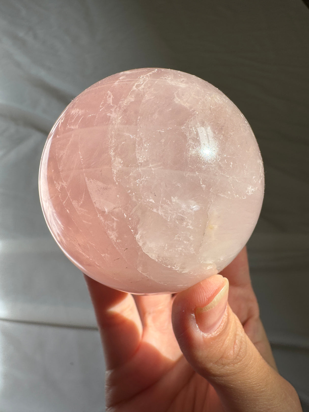 Rose Quartz Sphere