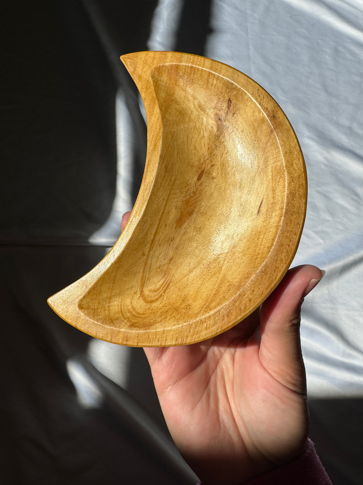 Wooden Moon Bowl