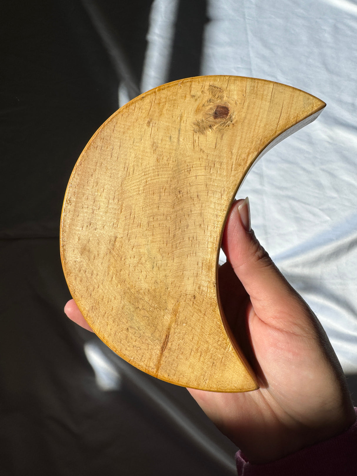 Wooden Moon Bowl