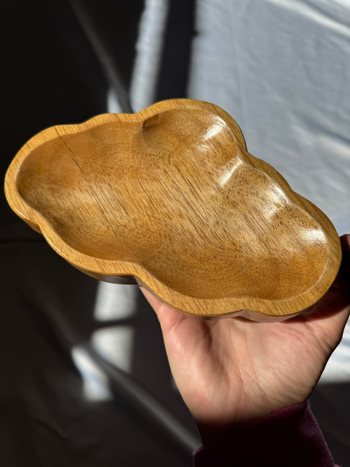 Wooden Cloud Bowl