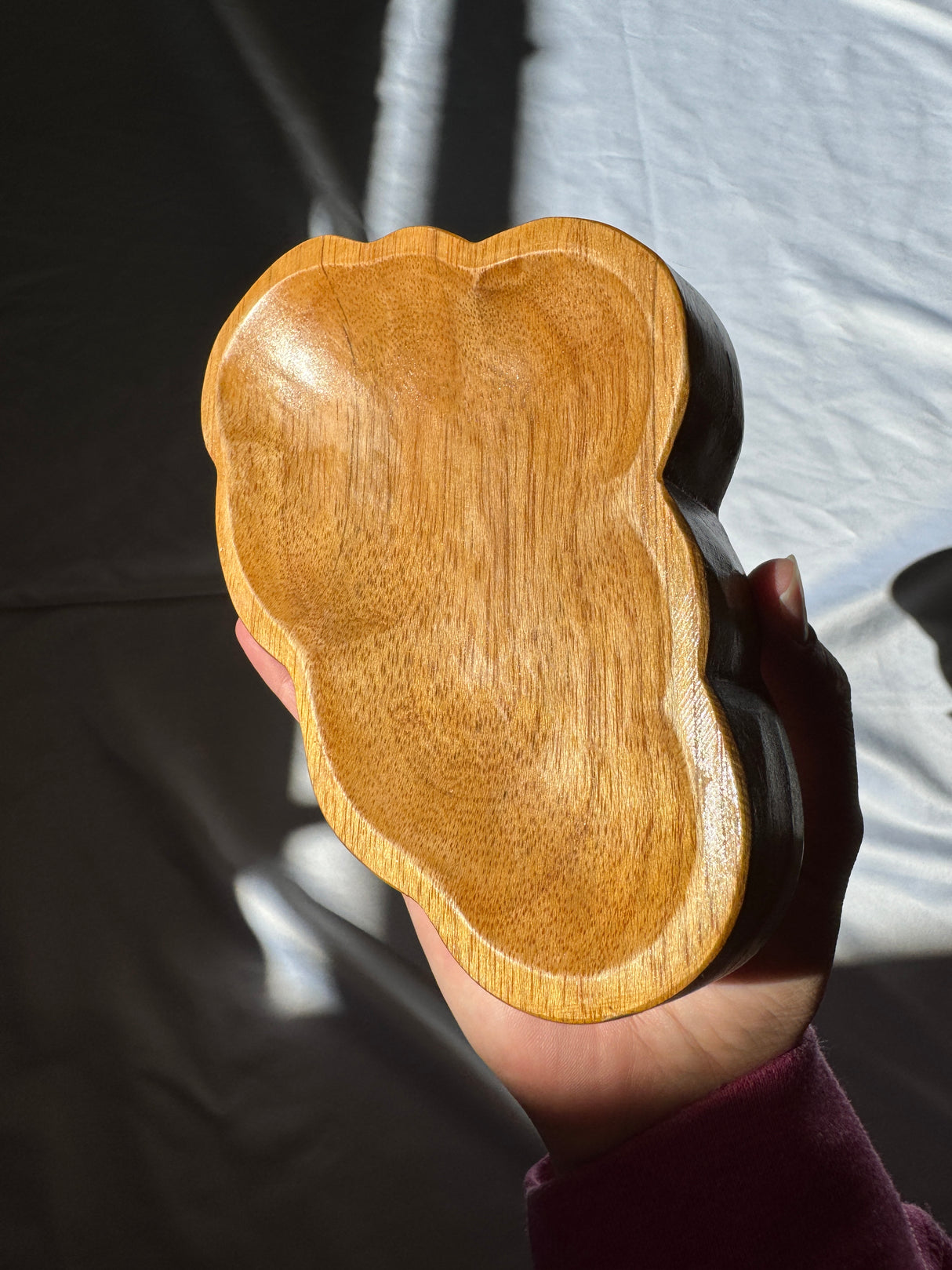 Wooden Cloud Bowl