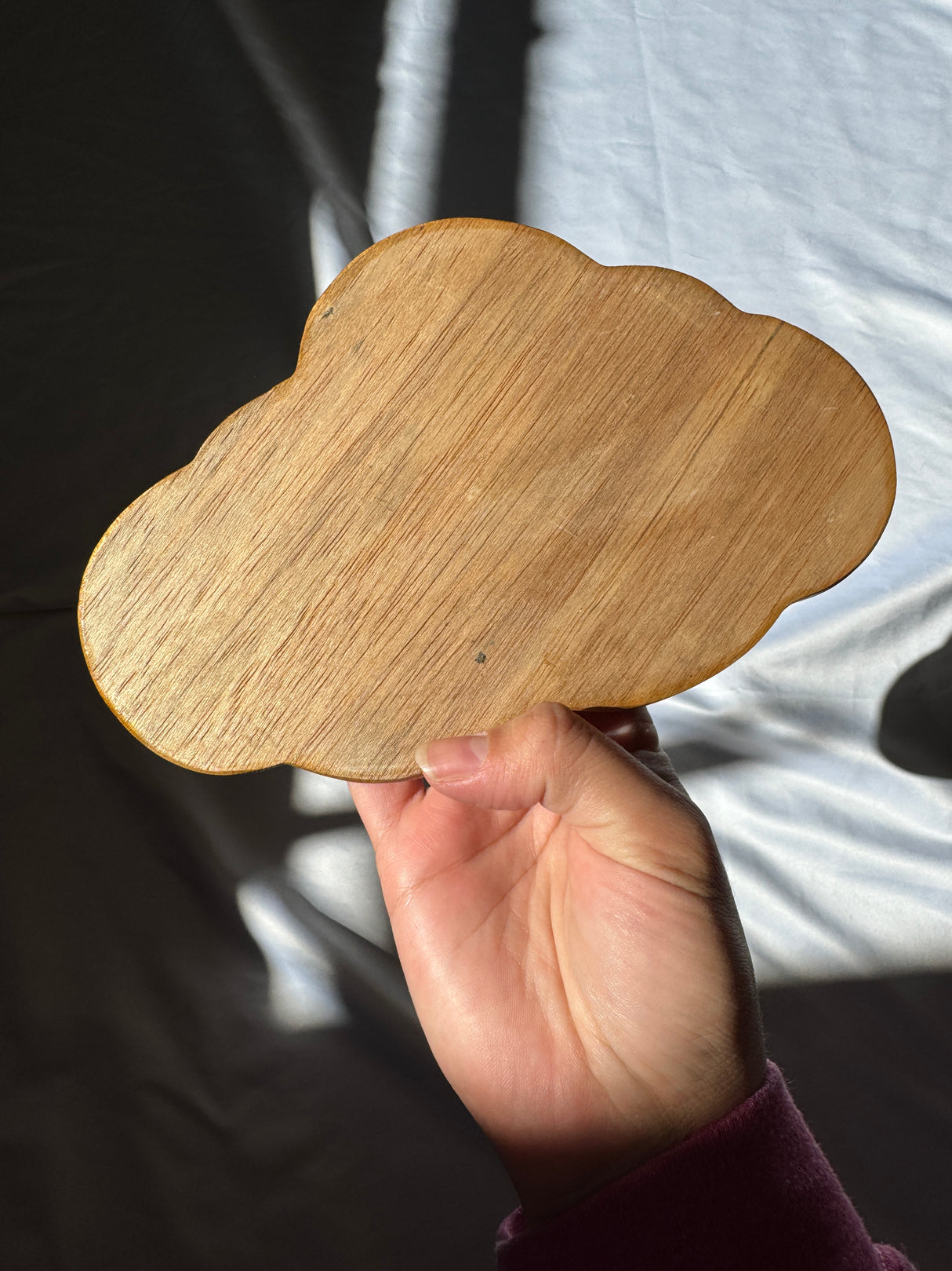 Wooden Cloud Bowl