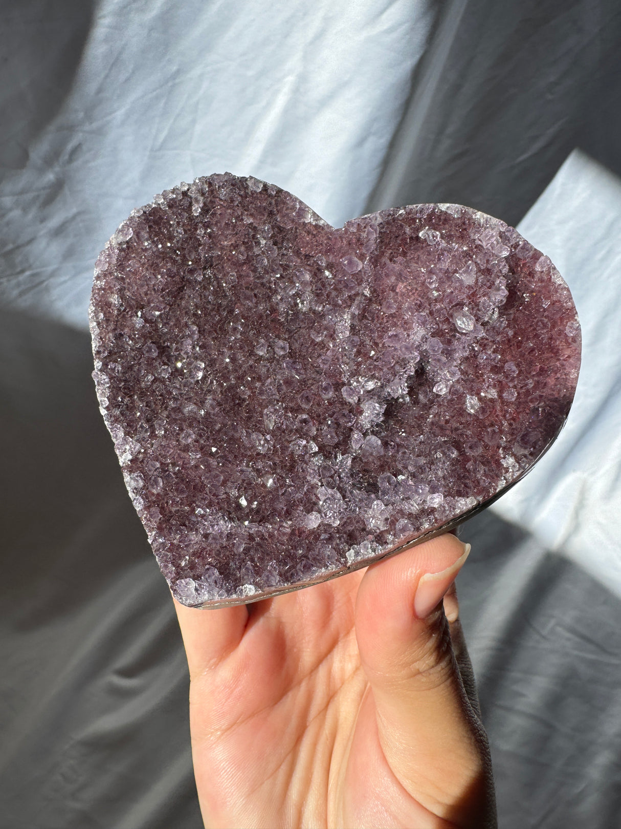 Uruguayan Amethyst Heart