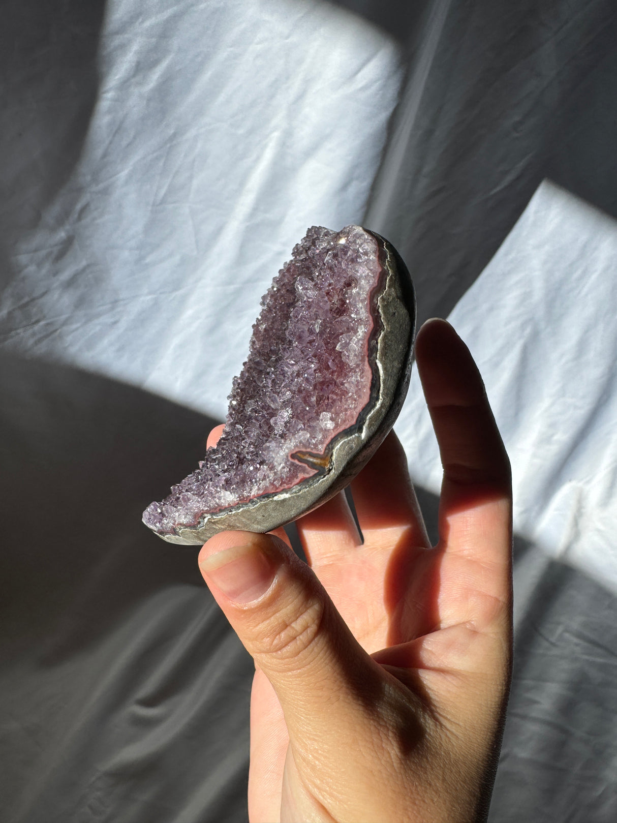 Uruguayan Amethyst Heart