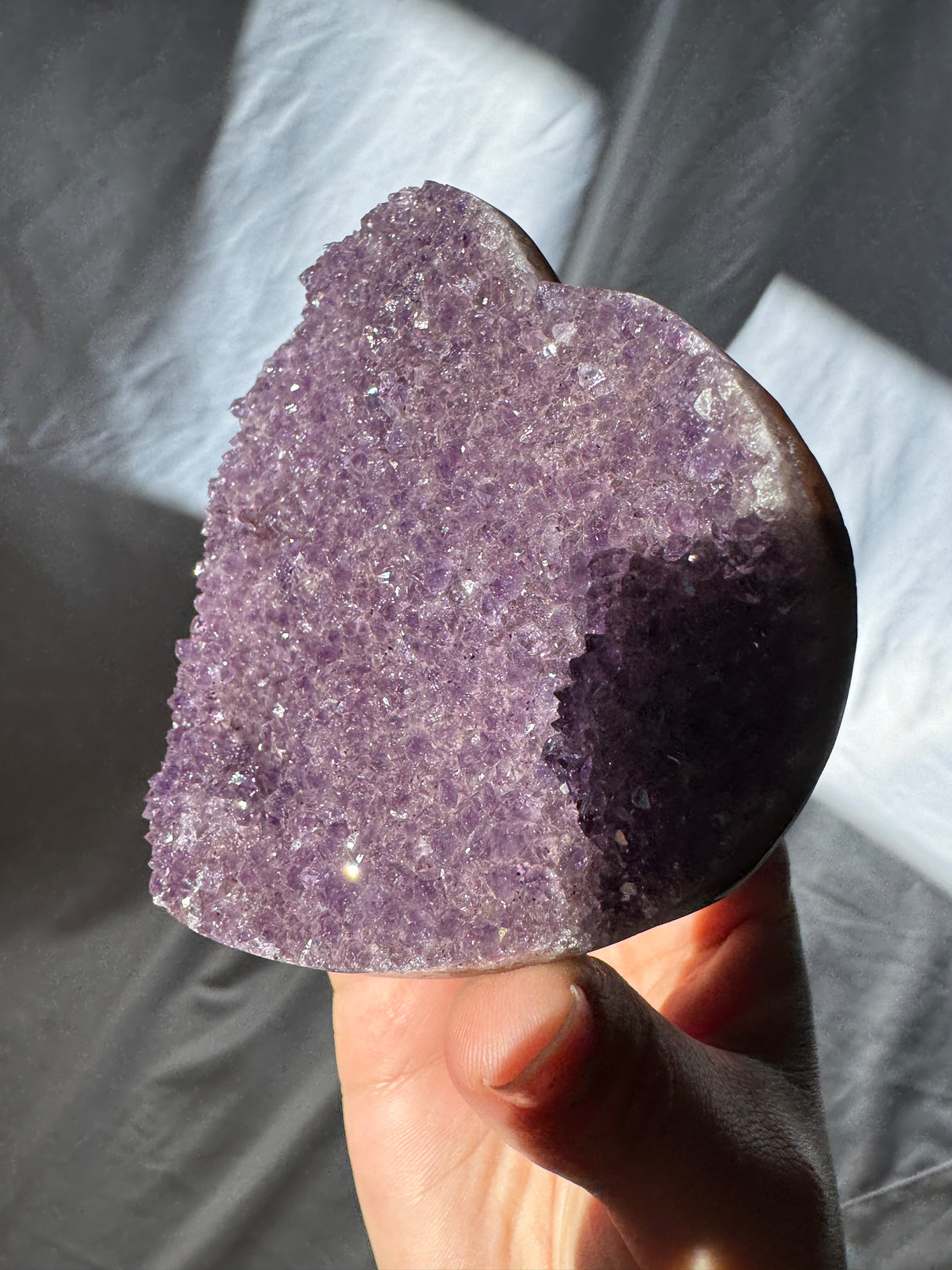 Uruguayan Amethyst Heart