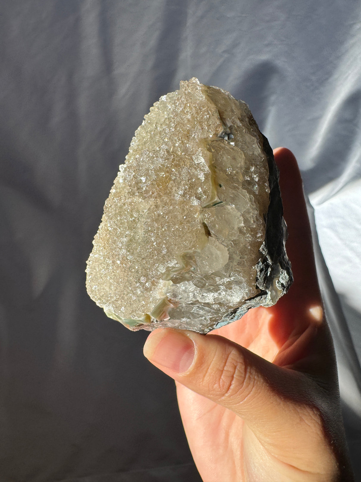 Raw Rainbow Amethyst Cluster