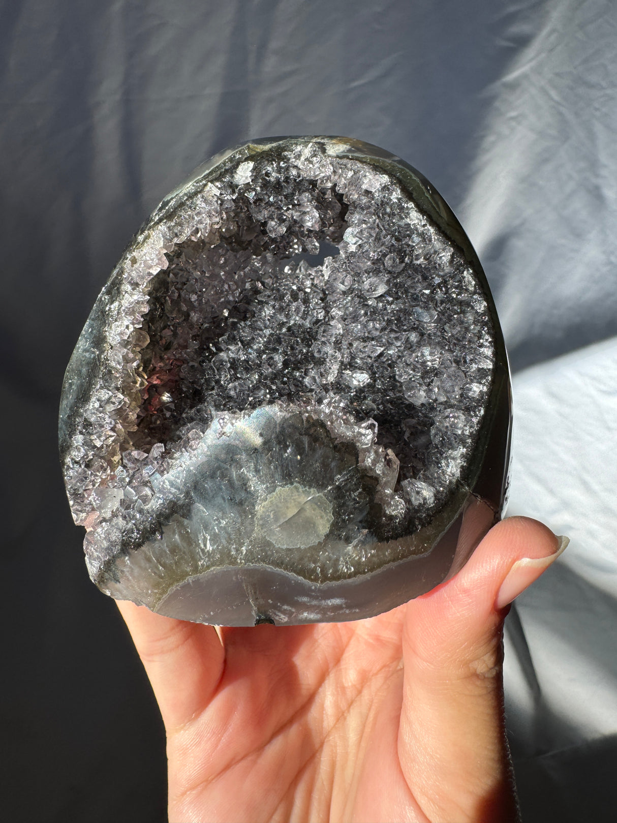 Black Rainbow Amethyst Free Form