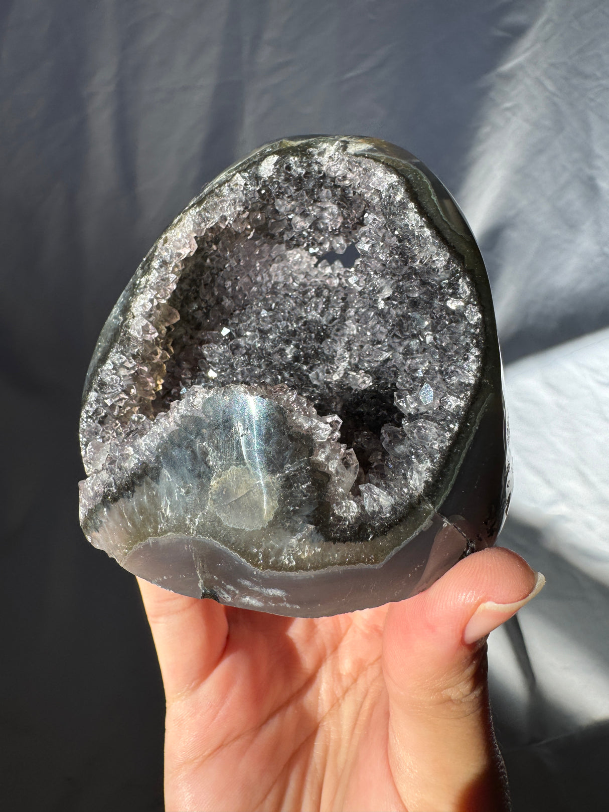 Black Rainbow Amethyst Free Form