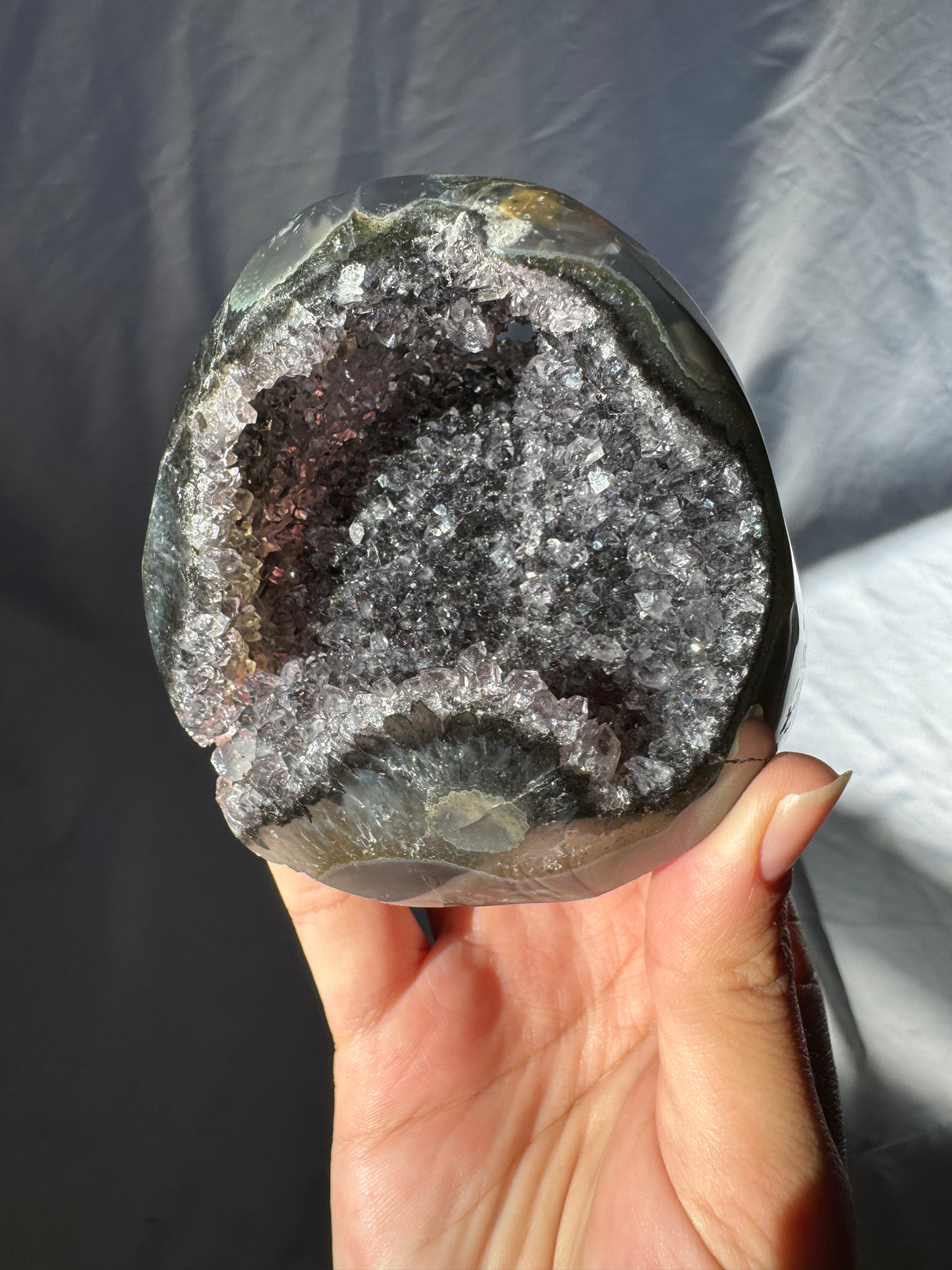 Black Rainbow Amethyst Free Form