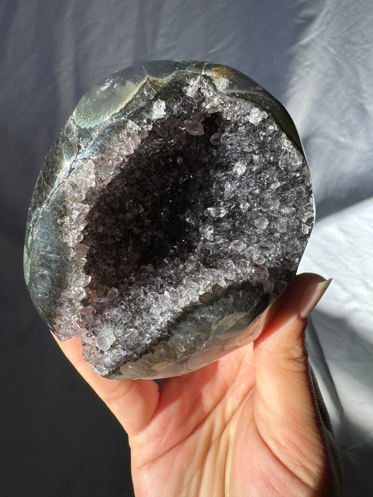 Black Rainbow Amethyst Free Form