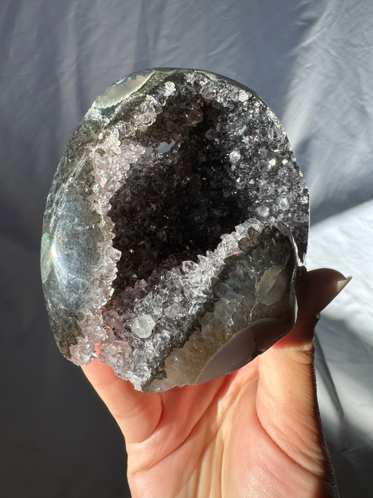 Black Rainbow Amethyst Free Form