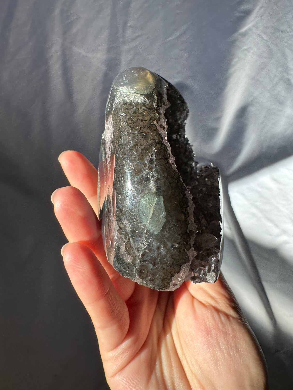 Black Rainbow Amethyst Free Form