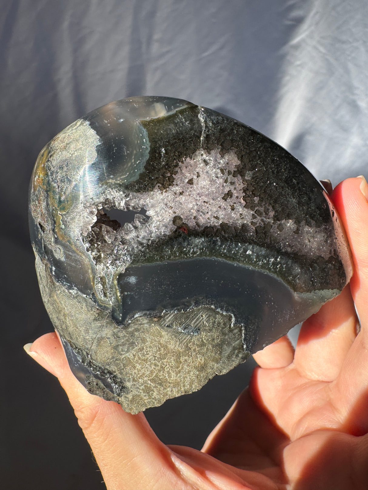 Black Rainbow Amethyst Free Form