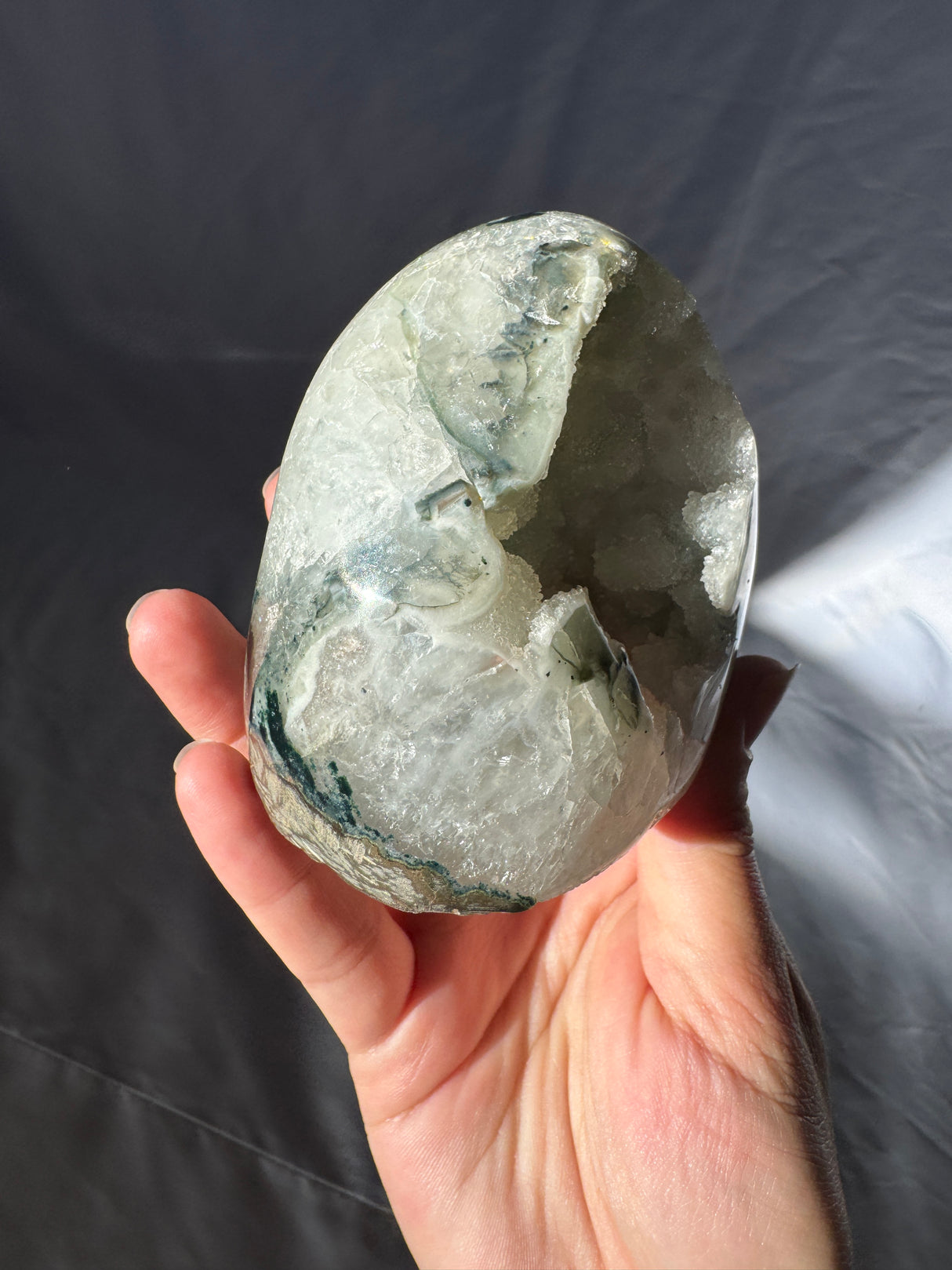 Druzy Sage Rainbow Amethyst Free Form