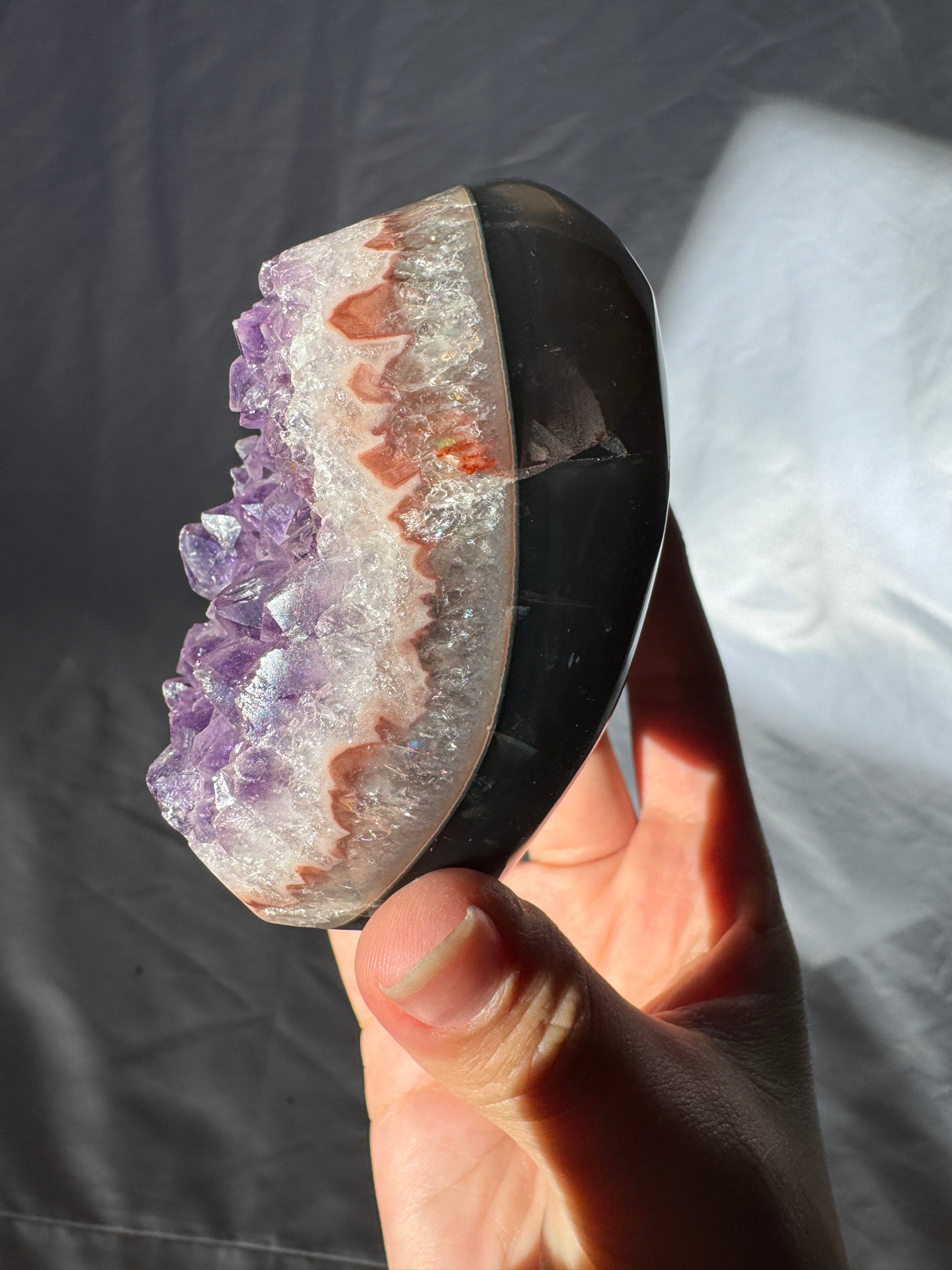 Amethyst Agate Free Form