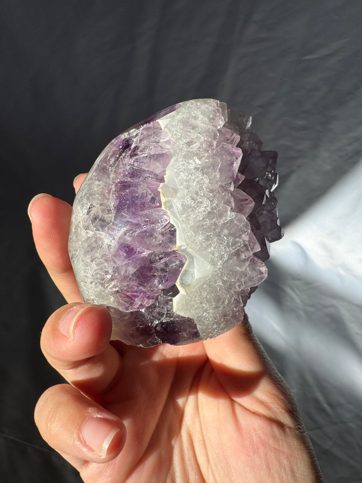 Purple Amethyst Agate Free Form