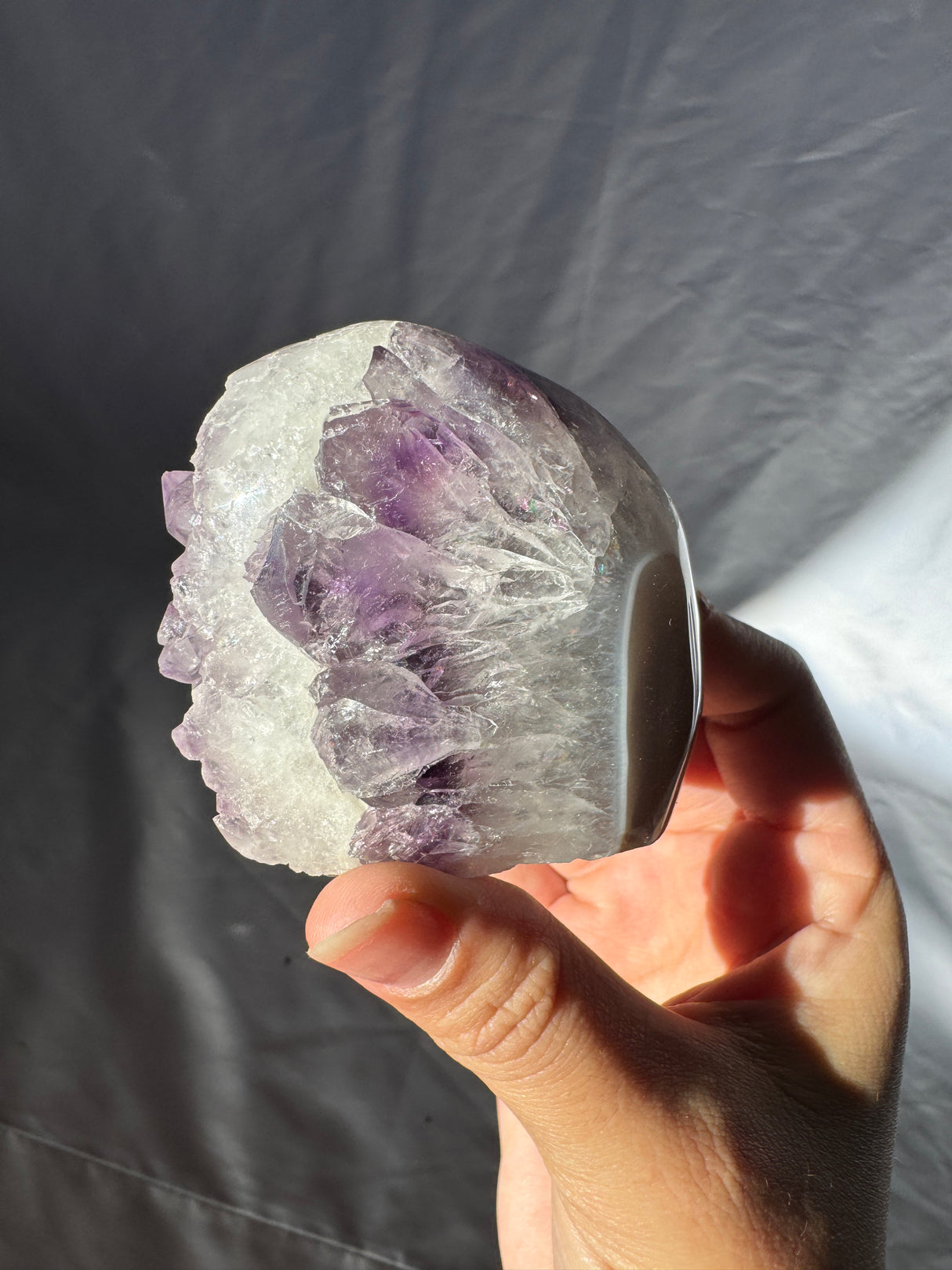 Purple Amethyst Agate Free Form
