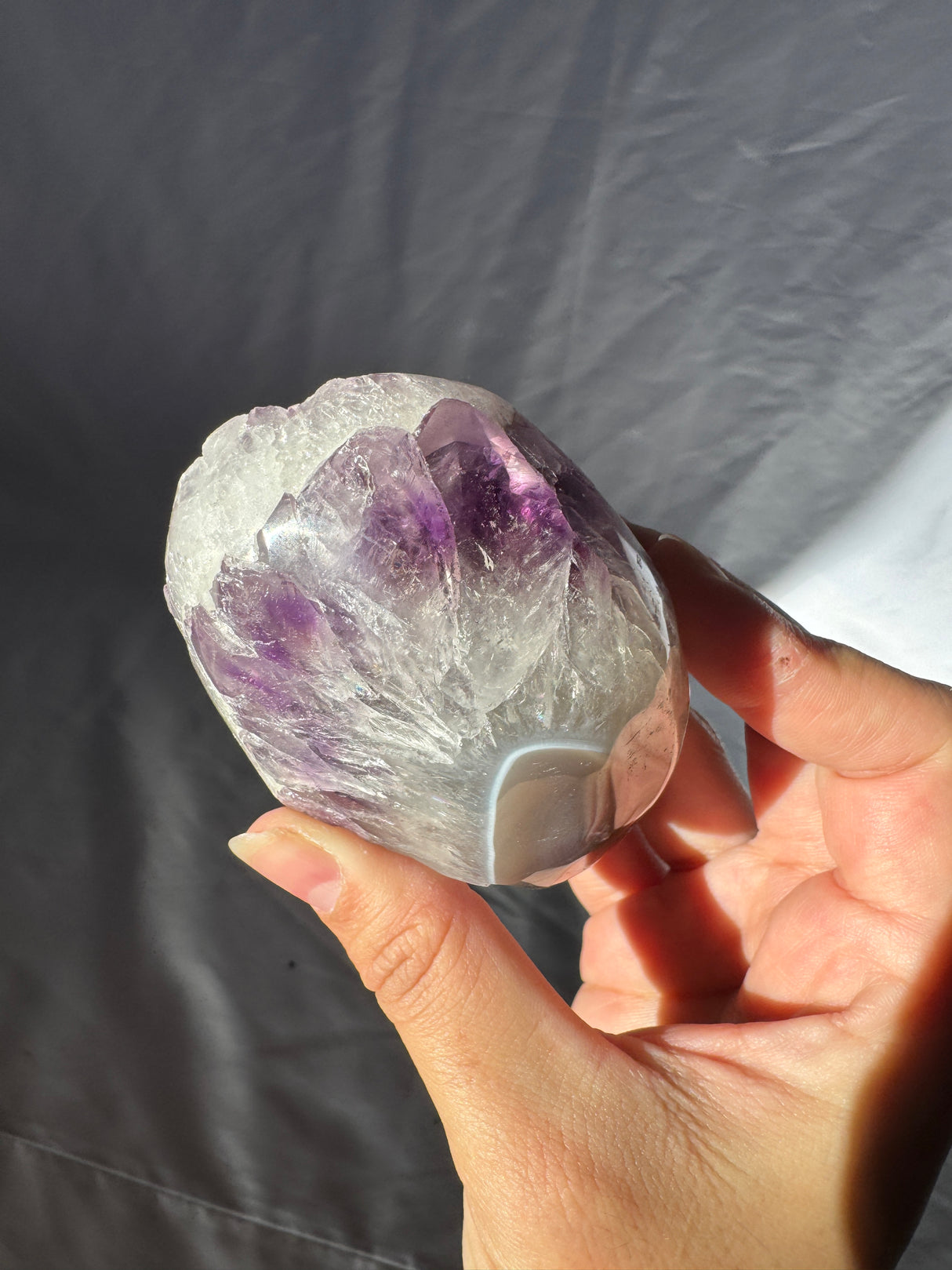 Purple Amethyst Agate Free Form
