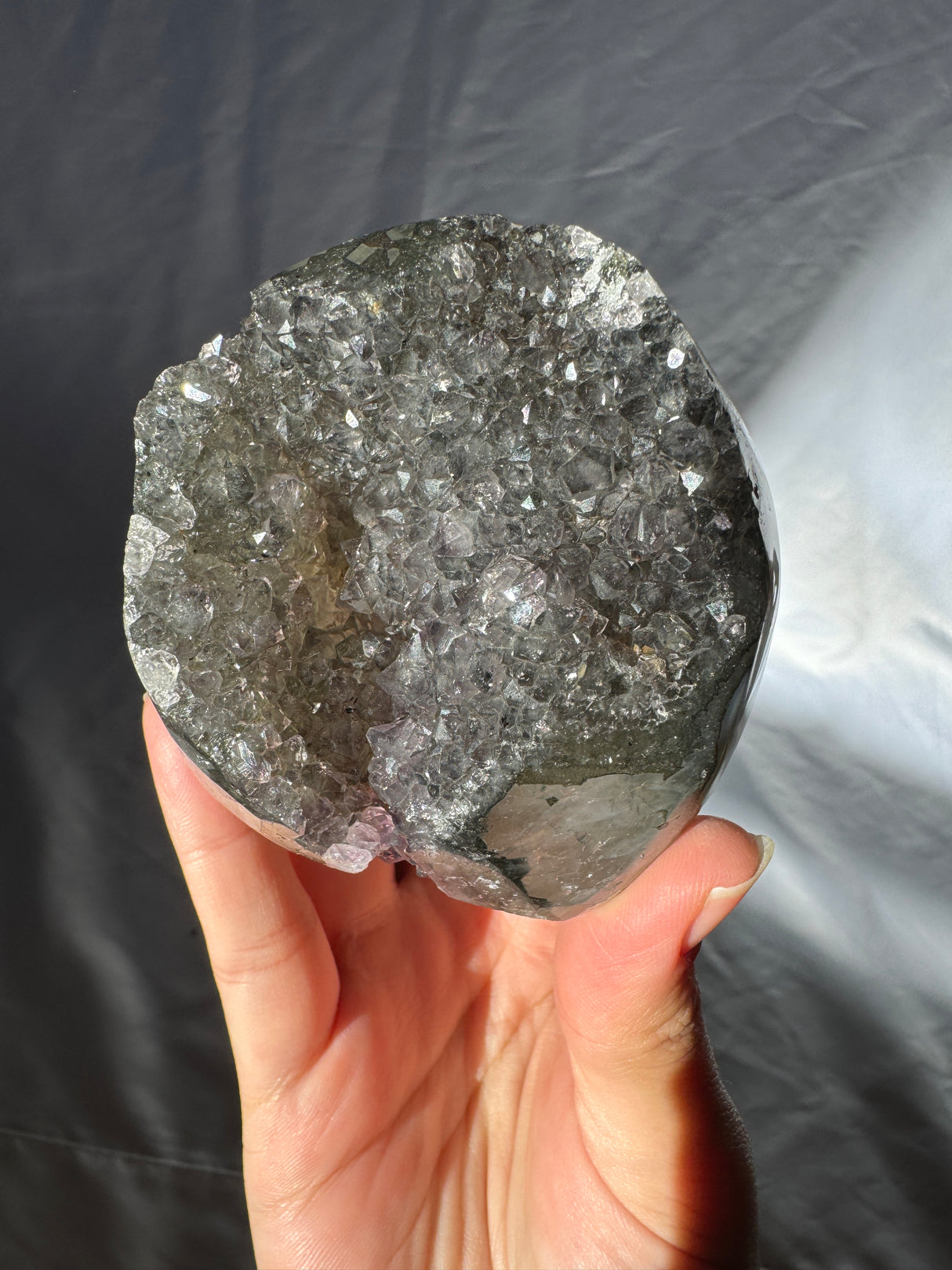 Black Amethyst Agate Free Form