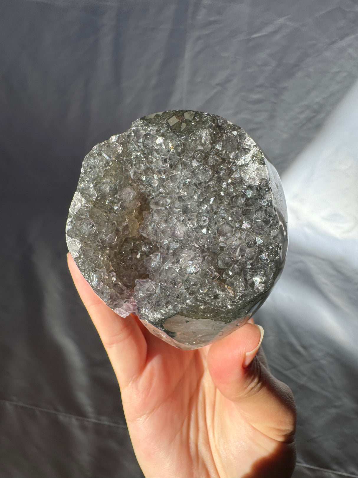 Black Amethyst Agate Free Form