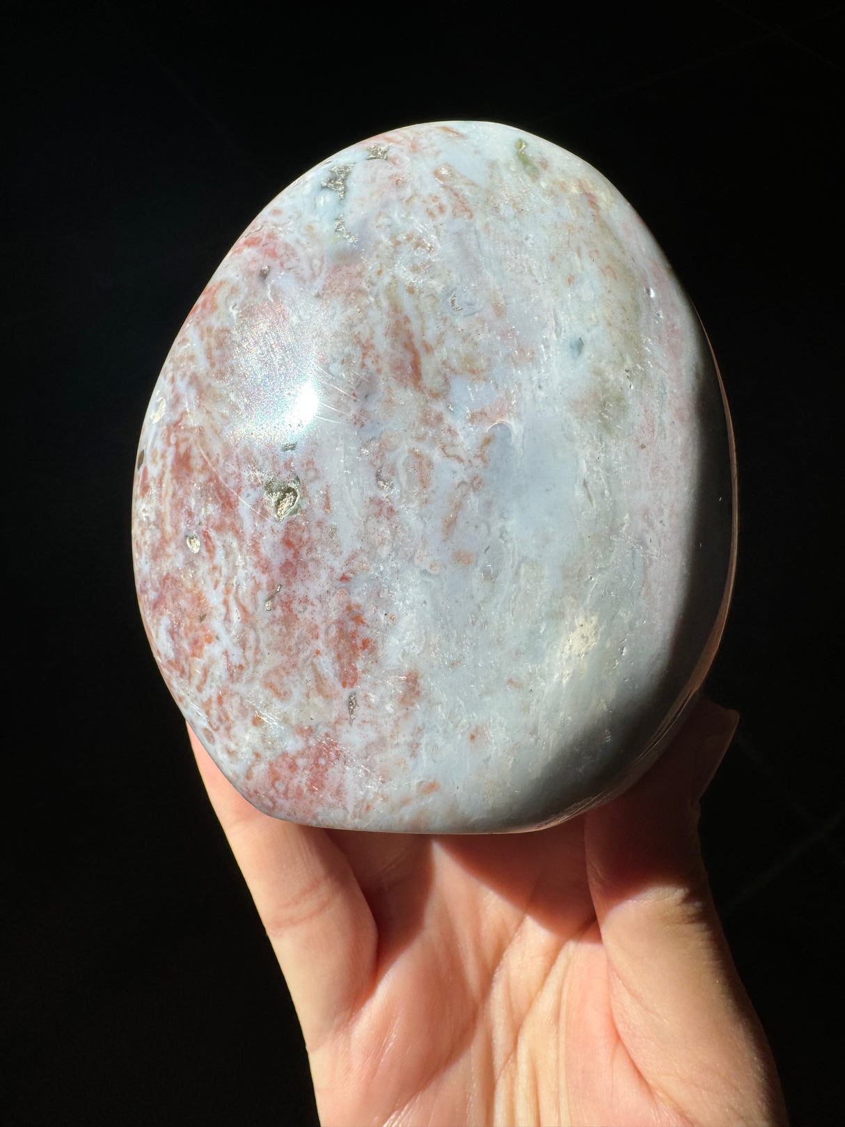 Cotton Candy Sea Jasper Free Form