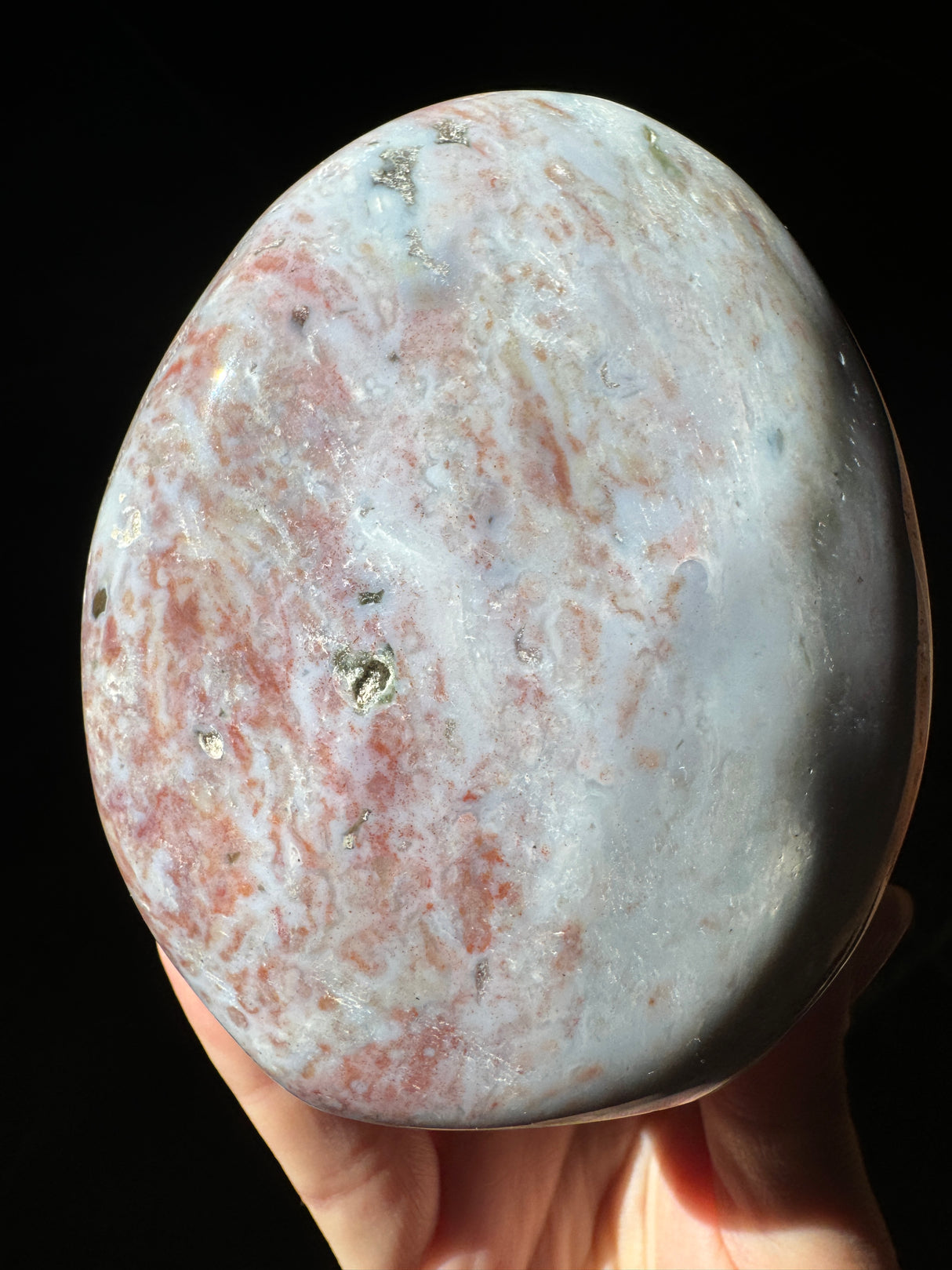 Cotton Candy Sea Jasper Free Form