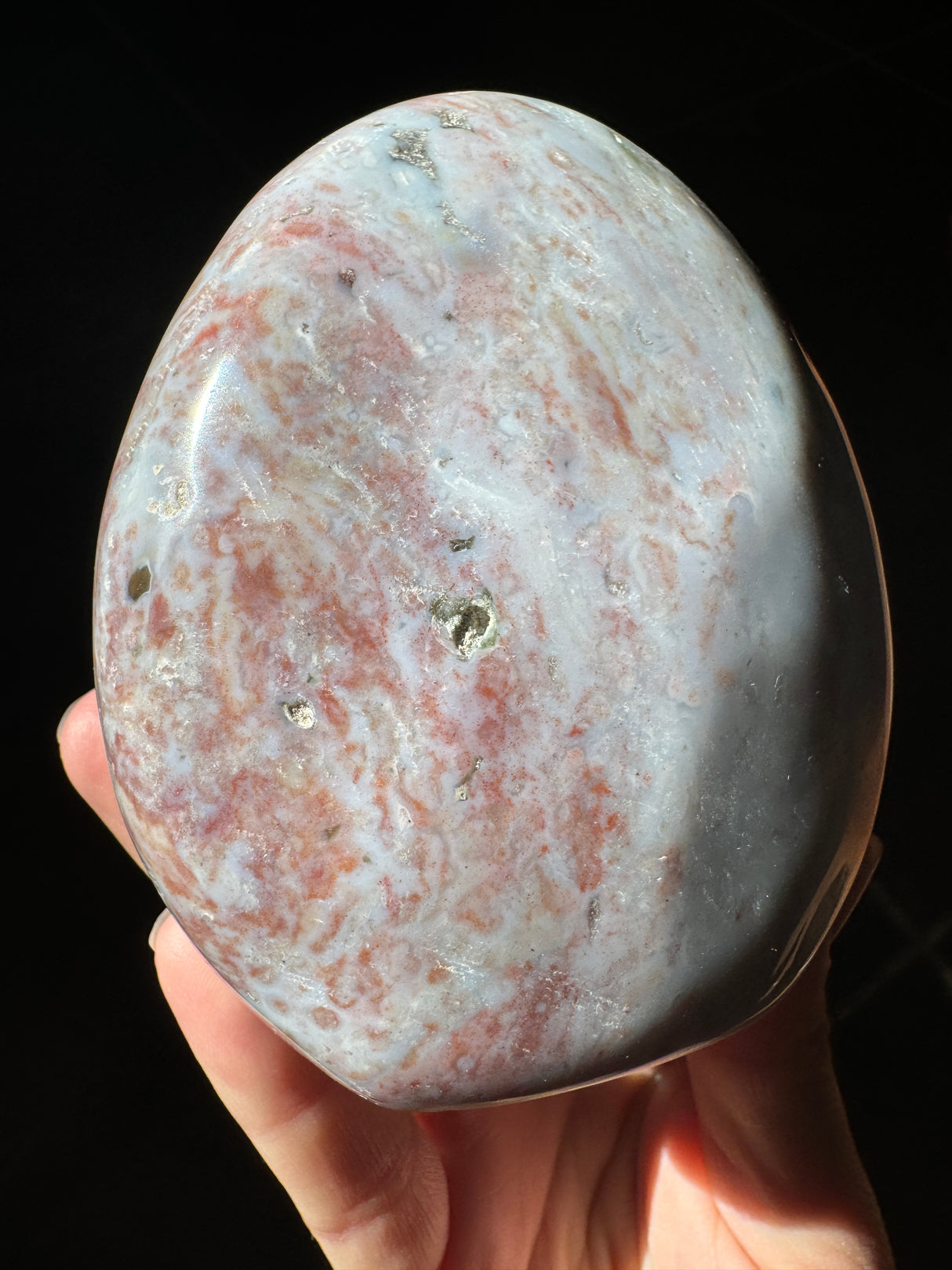 Cotton Candy Sea Jasper Free Form